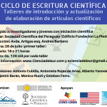 Abiertas las inscripciones al Ciclo de Escritura Científica ciclo de escritura cientifica
