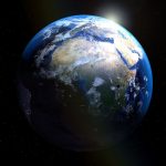 La Tierra en afelio, punto más alejado del Sol afelio