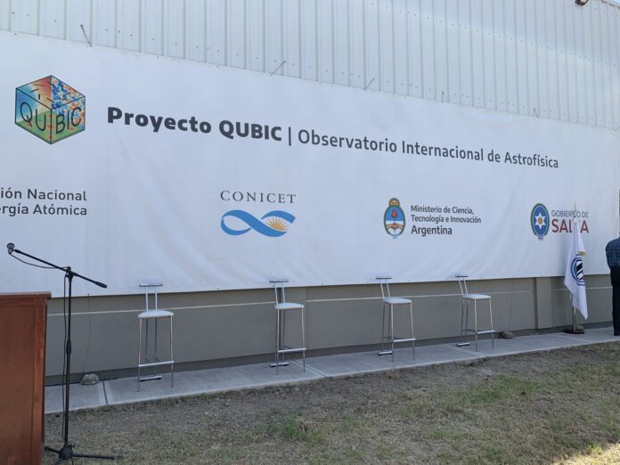 QUBIC y astronomía en argentina