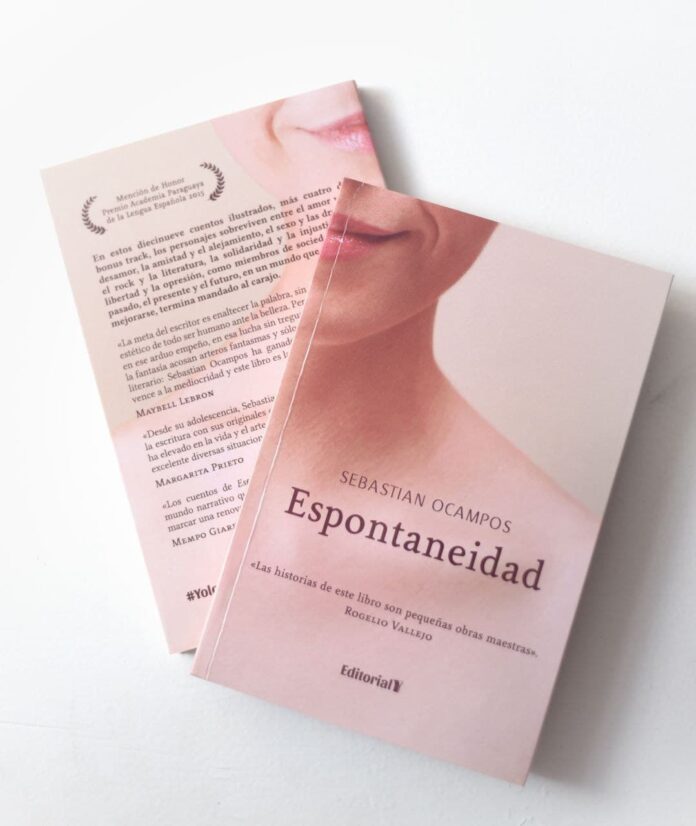 Nueva tapa del libro Espontaneidad, con foto de Javier Valdez. (Gentileza)