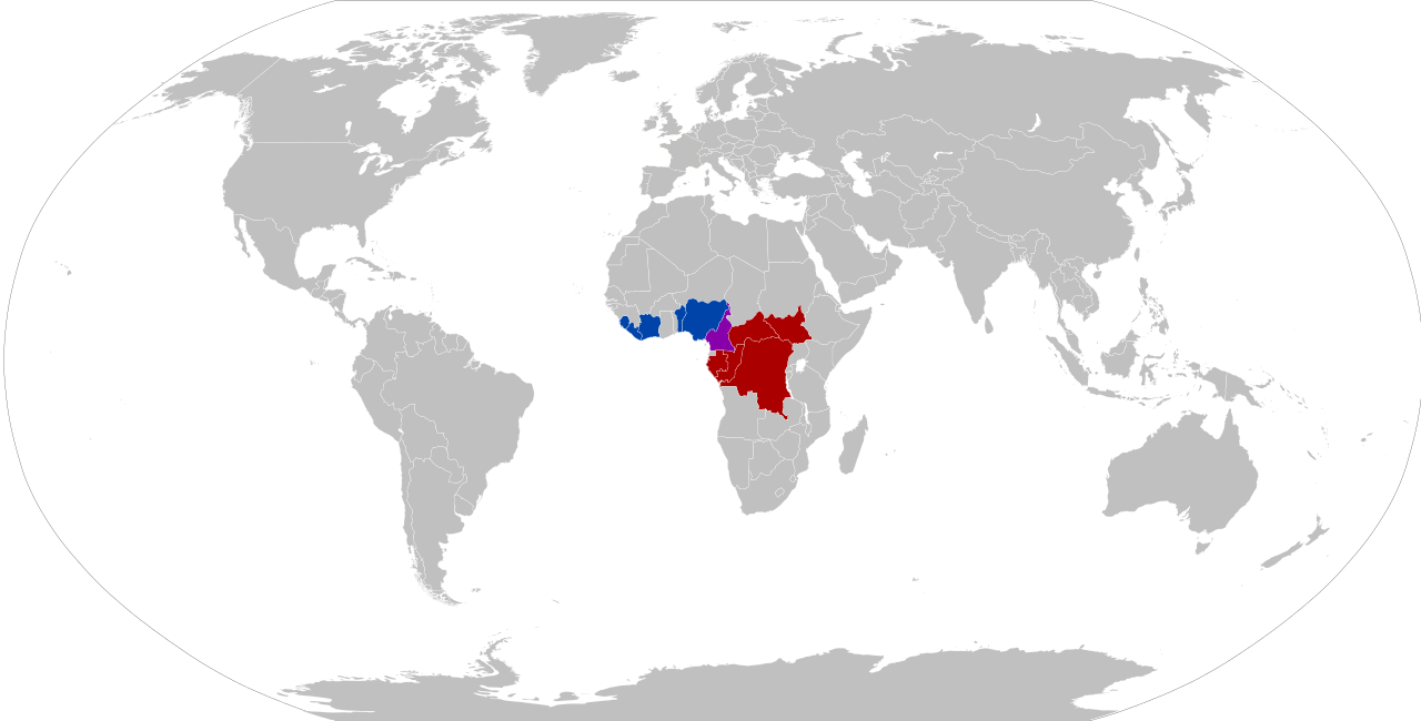 Países donde es endémica la viruela símica