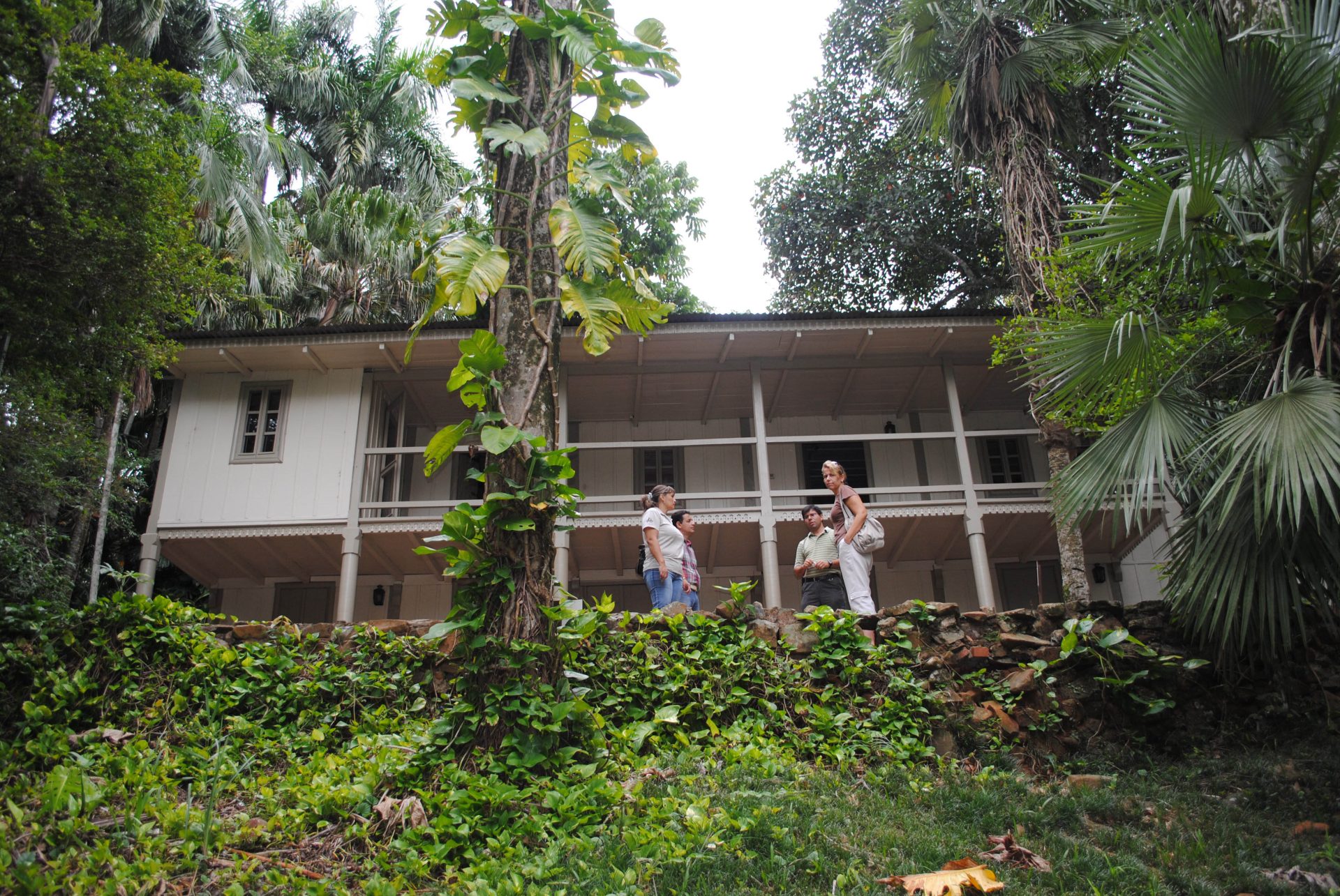 La antigua casa de Moisés Bertoni, en su refugio del Alto Paraná