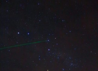 Campamento astronómico a orillas del río Paraná