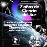 Organizan una charla sobre El problema de los 3 cuerpos y una observación astronómica por los 7 años de Ciencia del Sur