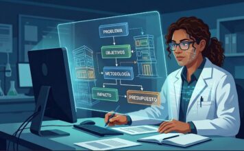 Cómo conseguir financiamiento para investigar: nuevo taller práctico de formulación de proyectos Una investigadora creando su proyecto de investigación