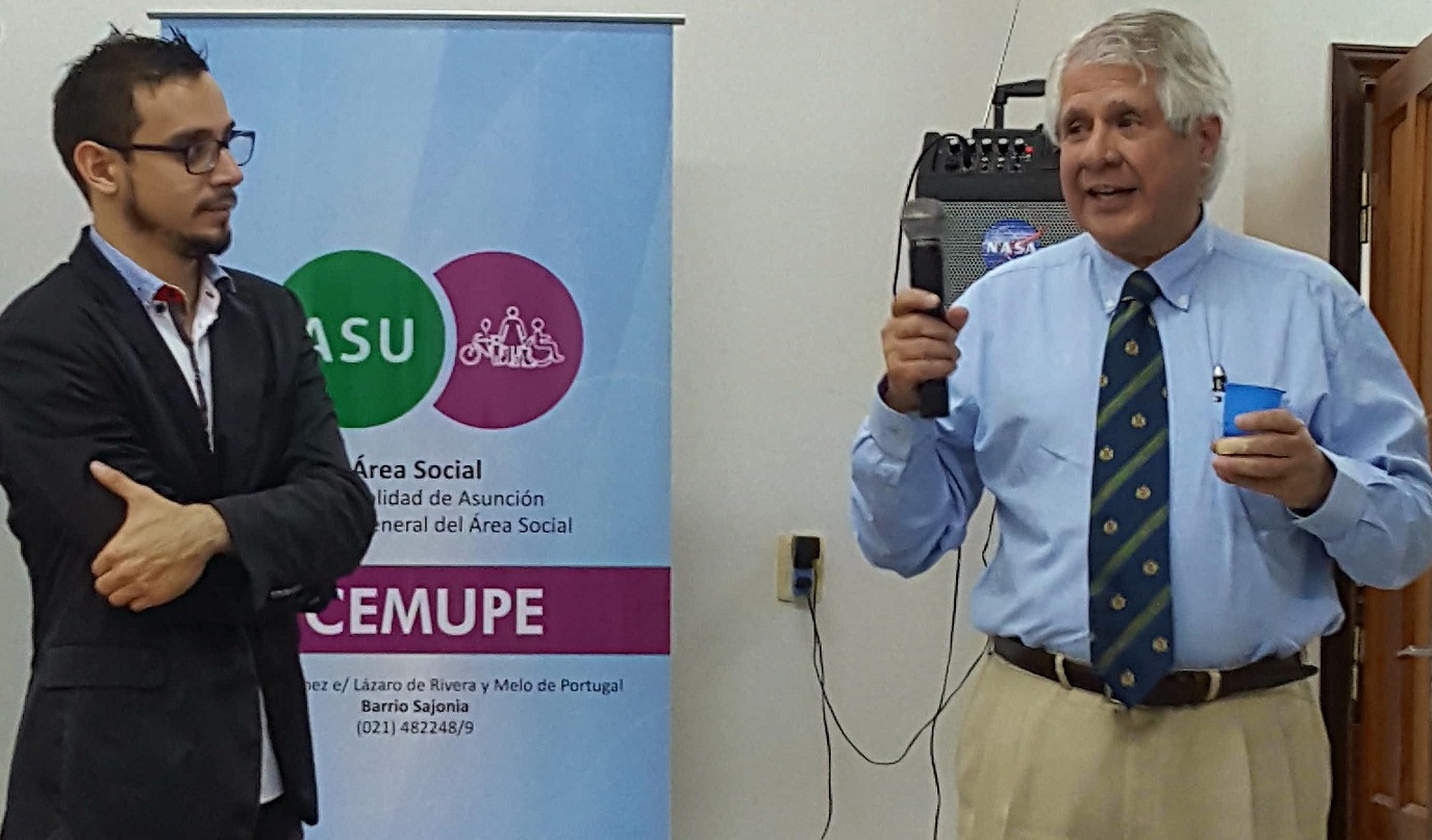 Eduardo Quintana y Antonio Cubilla, fundadores de Ciencia del Sur